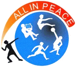 לוגו אולימפיאדת השלום - All in Peace