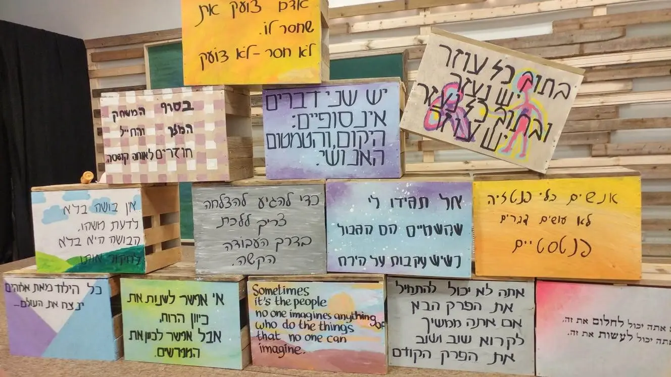 מתוך ההצגה פלא, מחזור ה